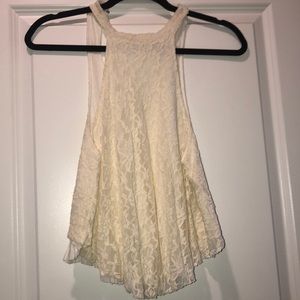 Ivory Lace Top